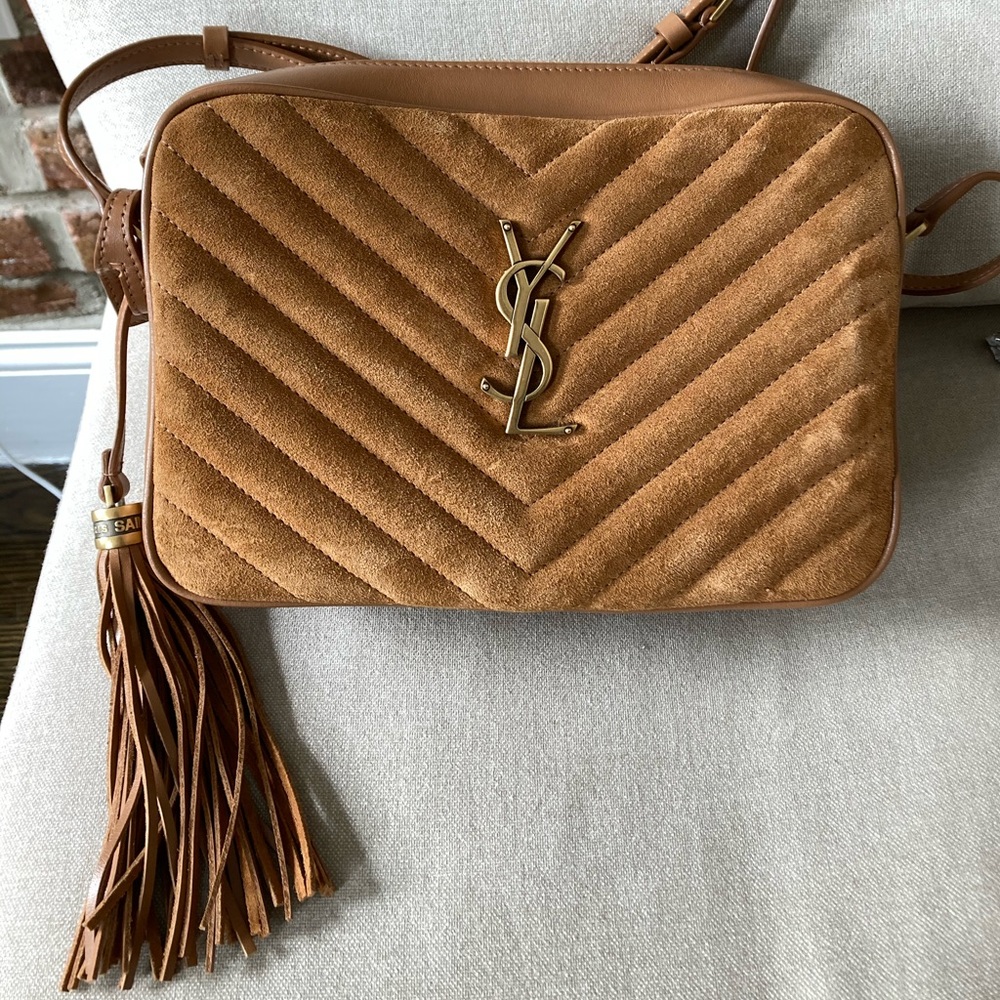 YSL Suede Purse NWT